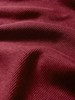 The Set 2 Pack Long Sleeve Ribbed Ruched Maxi Dresses Black/Red^Women Maxi Dresses