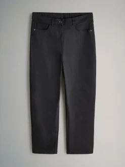 The Set 2 Pack Mom Jeans Black/Dark Blue^Women Jeans|Jeans