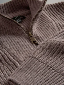 The Set 2 Pack Quarter Zip Neck Jumpers^ Knitwear|Knitwear