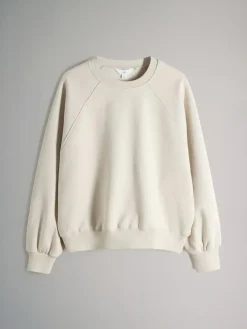 The Set 3 Pack Raglan Sweat Tops Blue/Light Blue/Cream^Women Hoodies & Sweatshirts