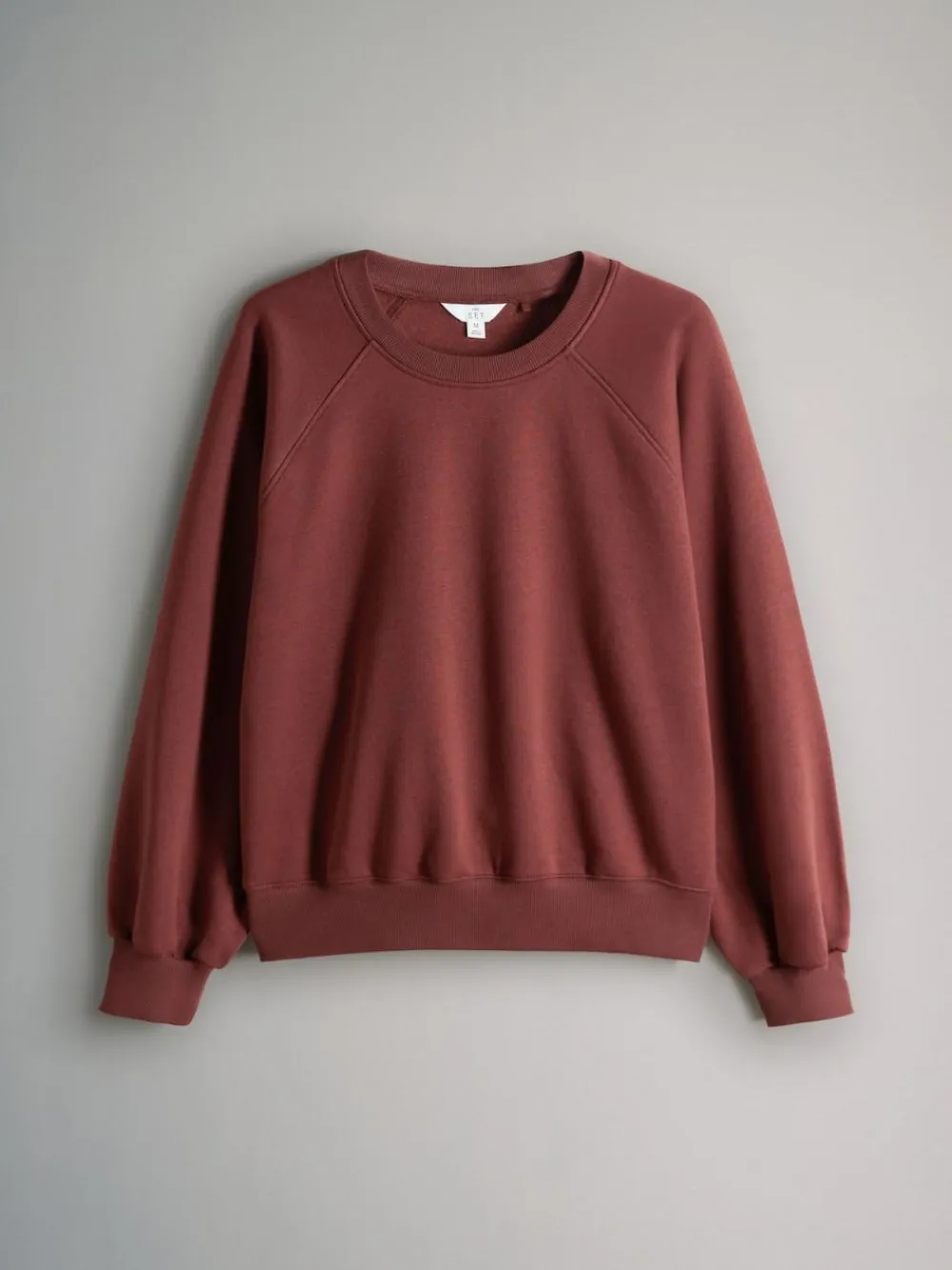 Best The Set 4 Pack Raglan Sweat Tops Chocolate Brown/Pinks/Cream