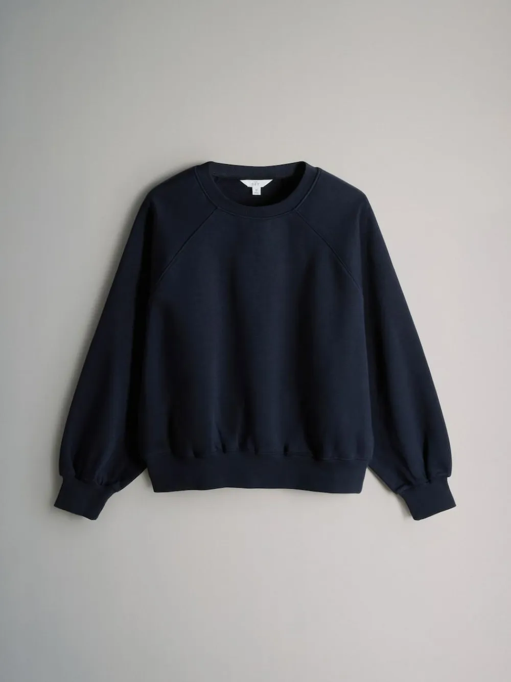 New The Set 3 Pack Raglan Sweat Tops Black/Navy/Cream