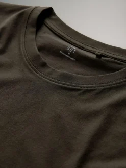 The Set 7 Pack Regular Short Sleeve Cotton T-Shirts^ Tops & T-Shirts