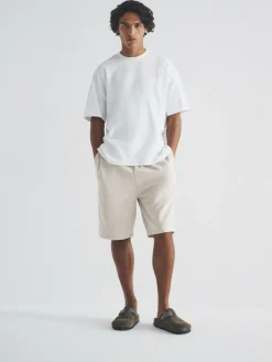 Discount The Set 3 Pack Relaxed Fit Sweat Shorts Navy Blue/Brown