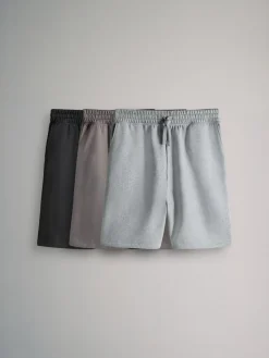 The Set 3 Pack Relaxed Fit Sweat Shorts^ Loungewear|Shorts