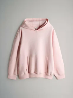 The Set 2 Pack Relaxed Hoodie Chocolate Brown/Pink^Women Hoodies & Sweatshirts