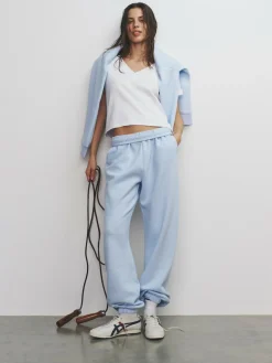 The Set 2 Pack Sweat Cuffed Joggers Blue/Light Blue^Women Leggings & Sweatpants