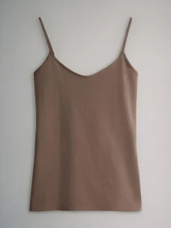 The Set 7 Pack Thin Strap Vest Tops^Women Tops & T-Shirts