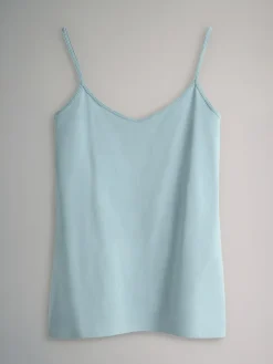 The Set 7 Pack Thin Strap Vest Tops^Women Tops & T-Shirts