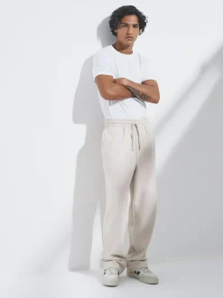 Clearance The Set 4 Pack Wide Leg Joggers Blue/Brown