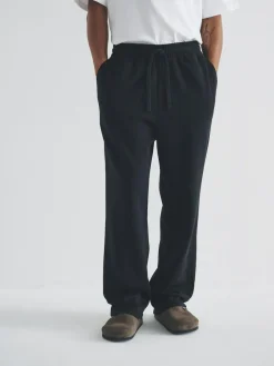 Discount The Set 4 Pack Wide Leg Joggers Black/Grey