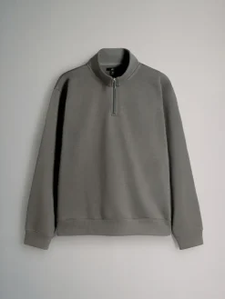 Online The Set 2 Pack Zip Neck Sweatshirts Black/Grey