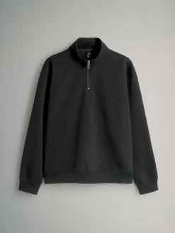 Online The Set 2 Pack Zip Neck Sweatshirts Black/Grey