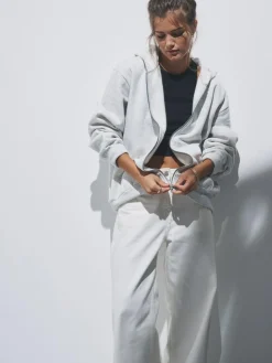 The Set 2 Pack Zip Though Hoodies Black/Grey Marl^Women Sportswear|Hoodies & Sweatshirts