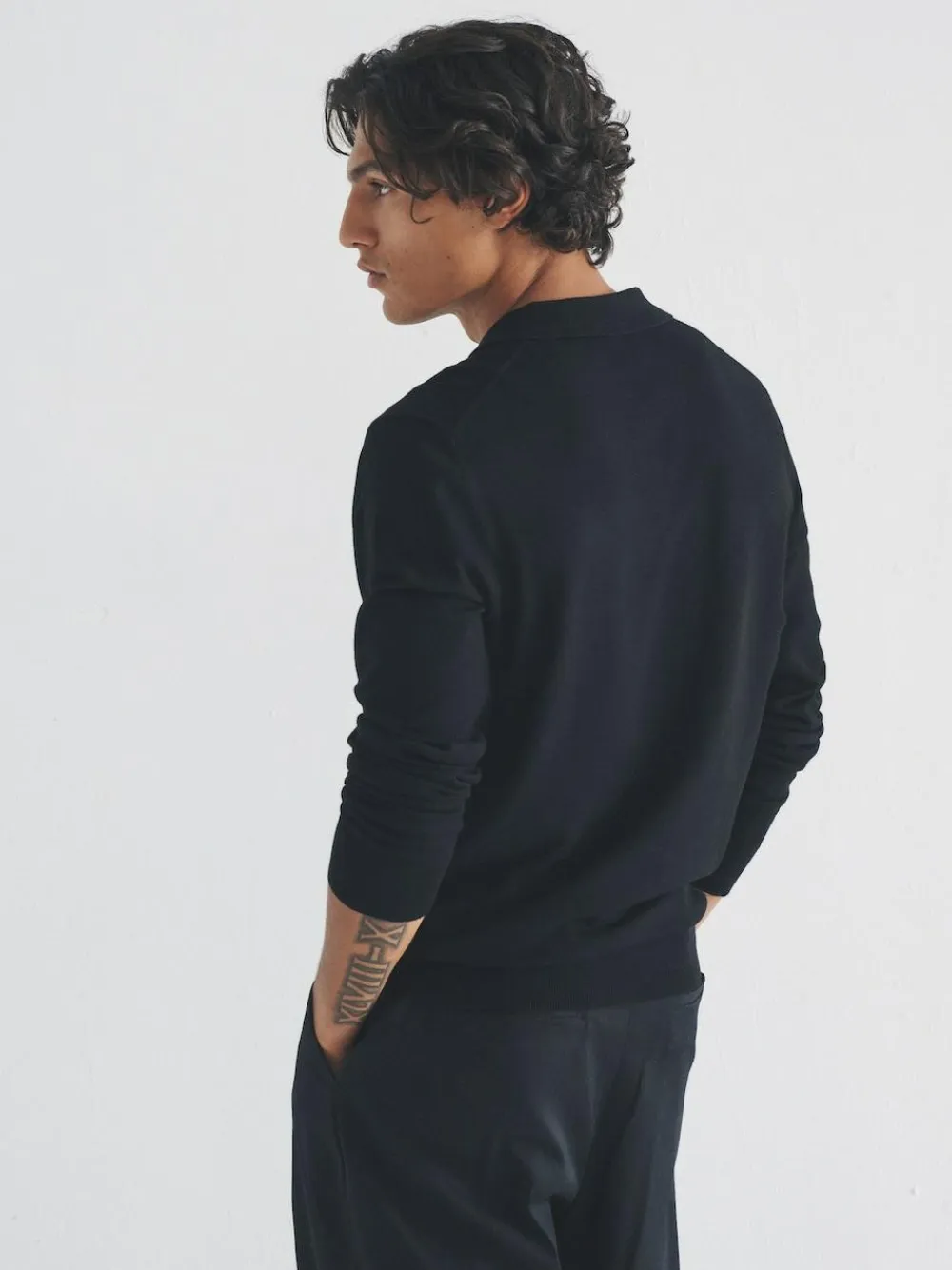 The Set Black/Brown 3 Pack Quarter Zip Neck Jumper^ Knitwear|Knitwear