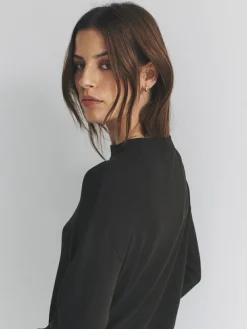 The Set Black/Brown/Neutral 3 Pack Fine Knit Crew Neck Jumpers^Women Knitwear|Knitwear