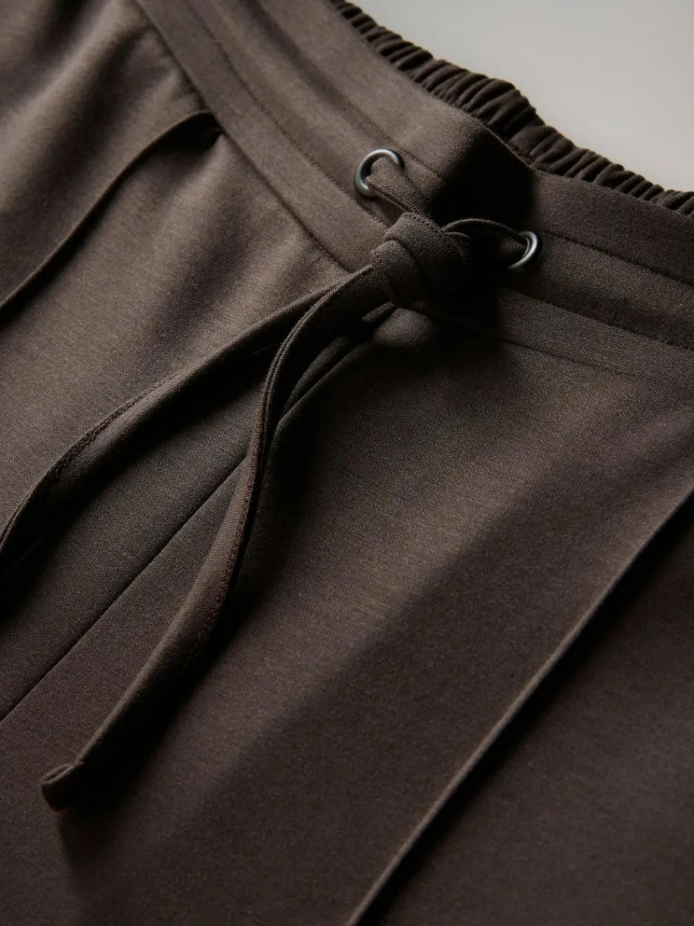 The Set Modal Straight Leg Joggers 2 Pack Navy Blue/Chocolate Brown