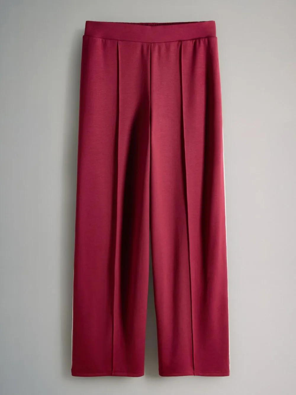 The Set Modal Straight Leg Joggers 2 Pack Black/ Dark Red