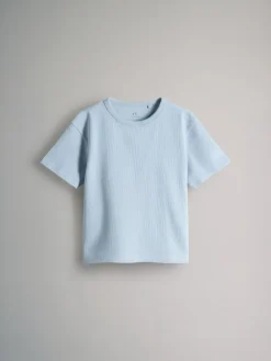 The Set 4 Pack Short Sleeve Waffle T-Shirts^BOY Tops|T-Shirts