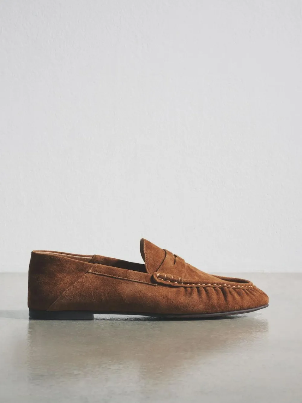 The Set Premium Suede Loafers^Women Flats