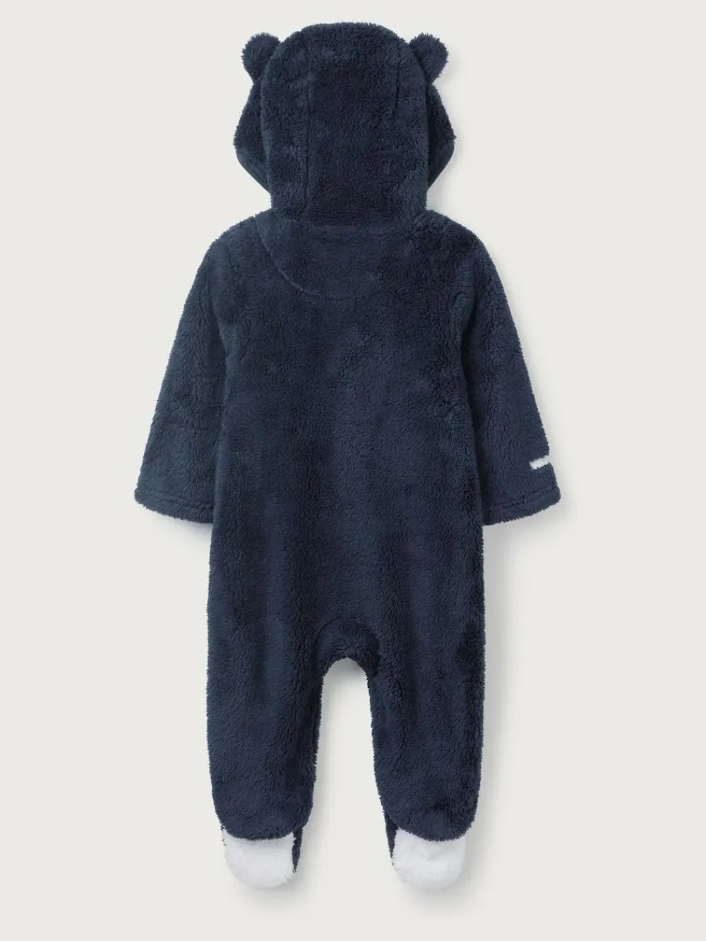 The White Company Blue Navy Fleece Romper^ Rompers & Overalls