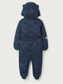 The White Company Blue Star Quilted Pramsuit^BOY Coats, Jackets & Pramsuits|Coats, Jackets & Pramsuits