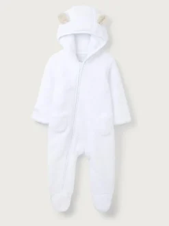 The White Company Pebble Fleece Romper^ Rompers & Overalls