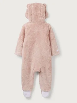 The White Company Pink Fleece Romper^ Rompers & Overalls