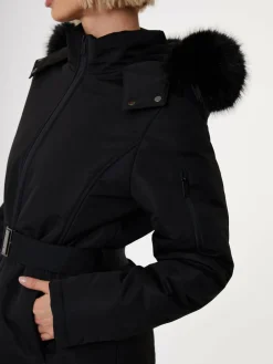 Threadbare Belted Padded Ski Jacket^Women Coats & Jackets|Coats & Jackets