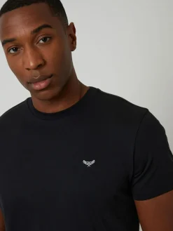 New Threadbare Check Pyjamas Set Black