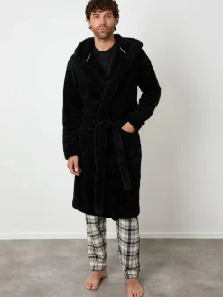 Threadbare Cosy Hooded Dressing Gown^ Bathrobe