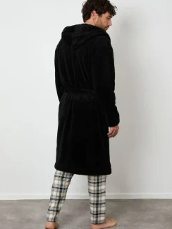 Threadbare Cosy Hooded Dressing Gown^ Bathrobe