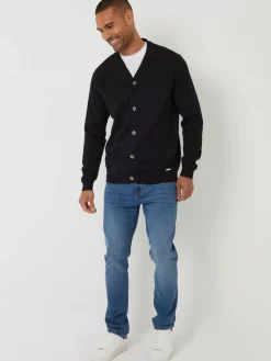 Threadbare Cotton Blend Knitted Cardigan^ Knitwear|Knitwear