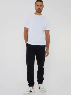 Threadbare Cotton Jogger Style Cargo Trousers With Stretch^ Joggers|Joggers