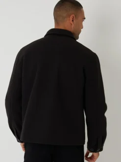 Threadbare Faux Wool Button Up Quilted Shacket^ Blazers & Formal Jackets