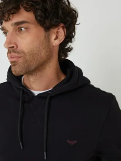 Threadbare Black Hoodie