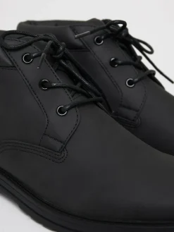 Outlet Threadbare Lace-Up Boots Black
