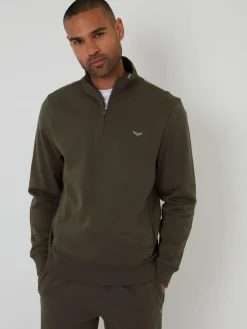 Threadbare Quarter Zip Neck Sweatshirts 2 Pack^ Sweatshirts & Hoodies|Sweatshirts & Hoodies