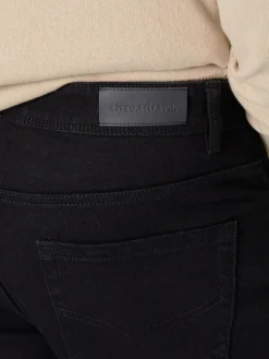 Threadbare Black Straight Fit Jeans With Stretch^ Jeans|Jeans