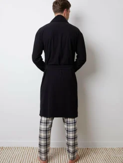 Threadbare Waffle Fleece Dressing Gown^ Bathrobe