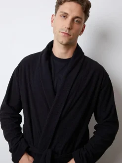 Threadbare Waffle Fleece Dressing Gown^ Bathrobe