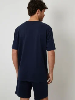 Threadbare Relaxed Fit Peached Cotton Shortie Lounge Set^ Loungewear