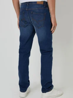 Online Threadbare Slim Fit Jeans With Stretch Blue