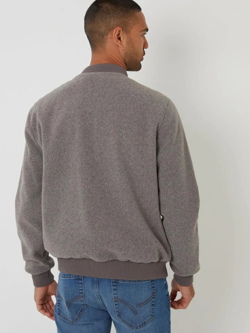 Threadbare Faux Wool Brushed Bomber Jacket^ Occasionwear|Blazers & Formal Jackets