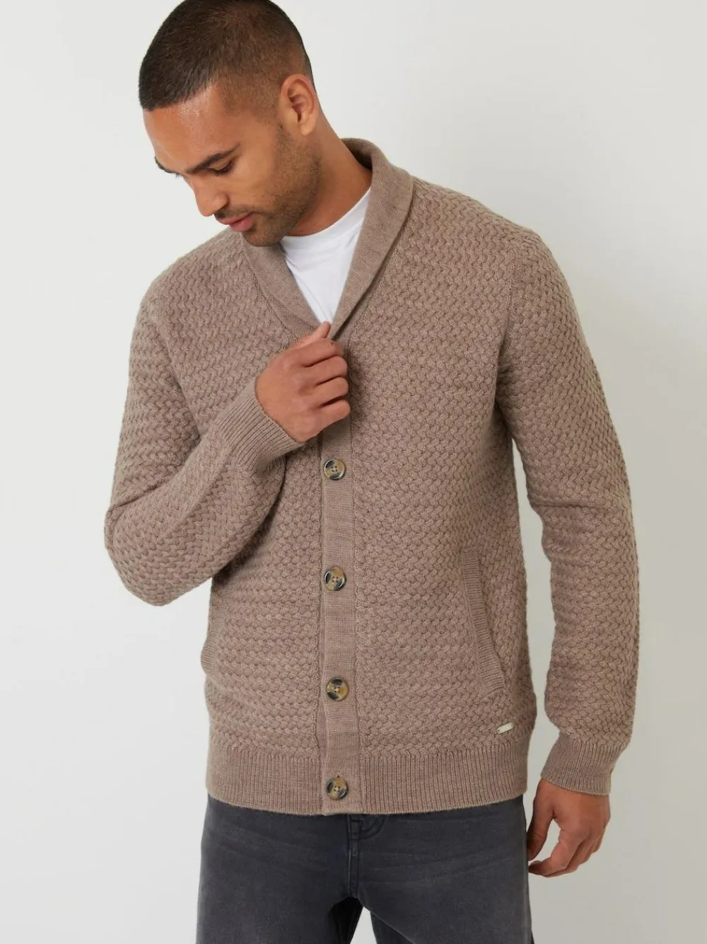 Threadbare Shawl Collar Knitted Cardigan^ Knitwear|Knitwear