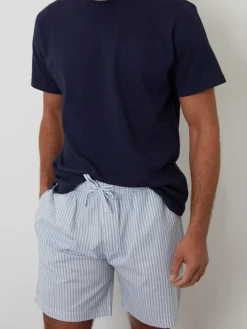 Threadbare Textured Shortie 100% Cotton Pyjamas Set^ Pyjamas