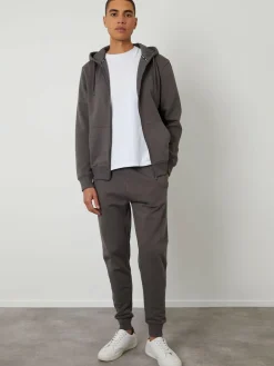 Hot Threadbare Dark Grey Cotton Blend Joggers