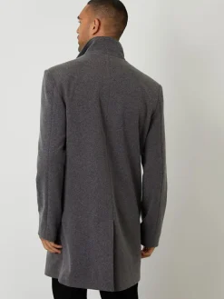 Threadbare Faux Wool Mock Layer Longline Utility Coat^ Coats & Jackets|Coats & Jackets