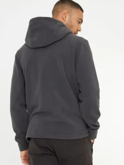 Best Threadbare Microfleece Overhead Hoodie Grey