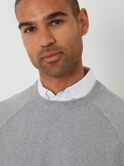 Threadbare Mock Shirt Raglan Knitted Jumper^ Knitwear|Knitwear